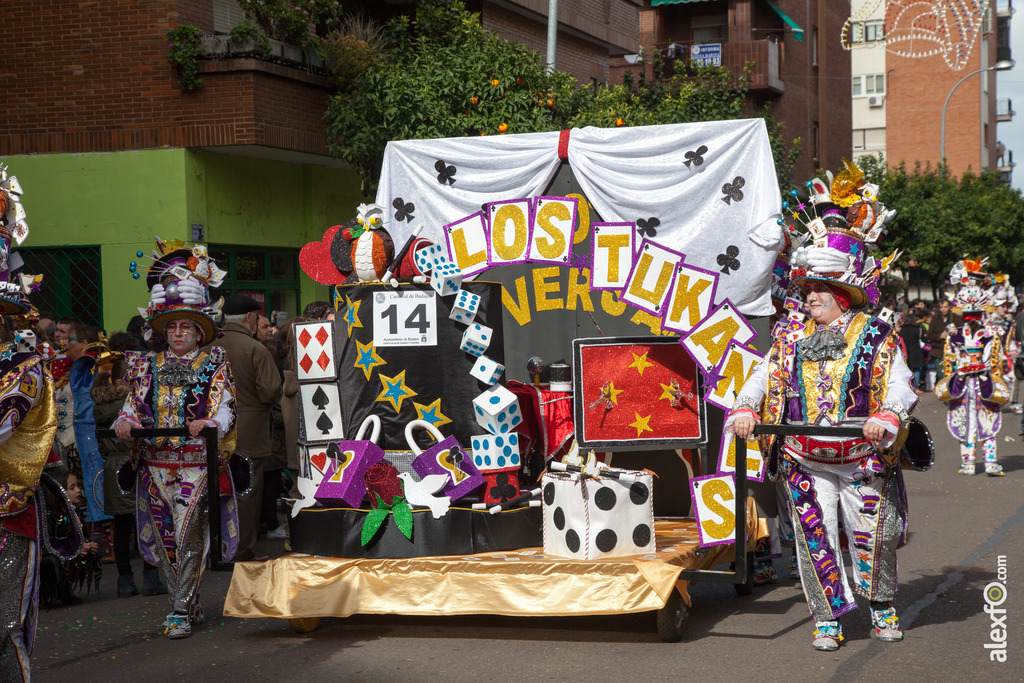 5313 comparsa Los Tukanes desfile Badajoz 2016