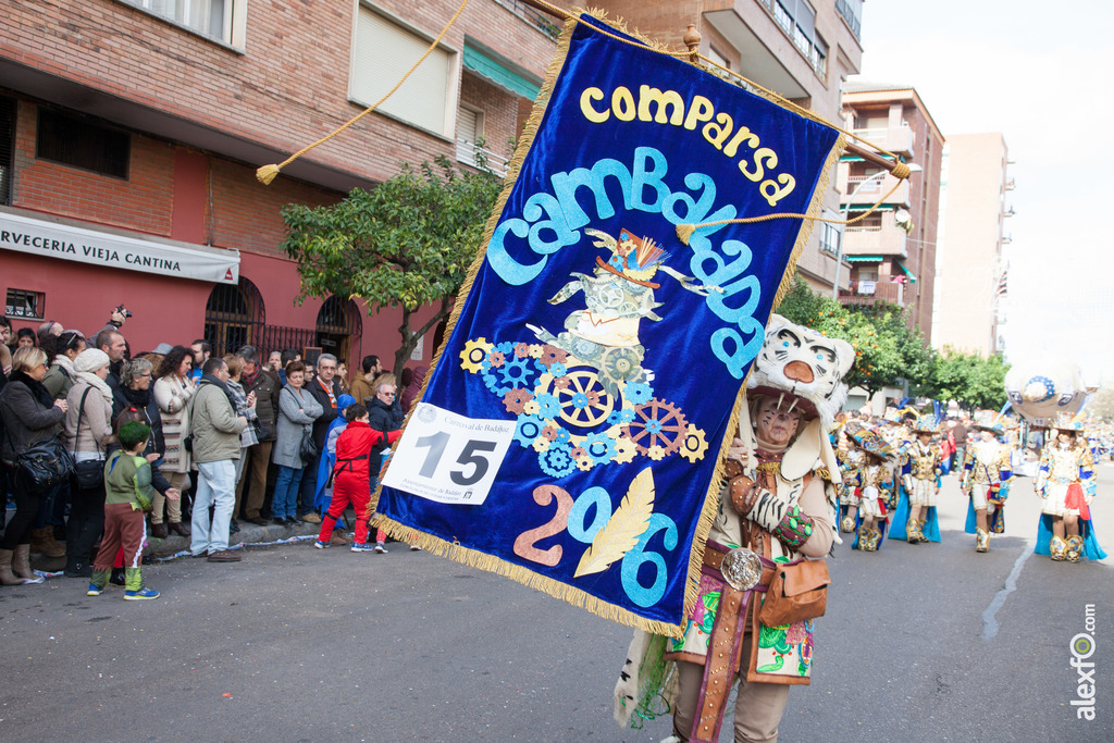 5345 comparsa Rebolución Cambalada desfile Badajoz 2016