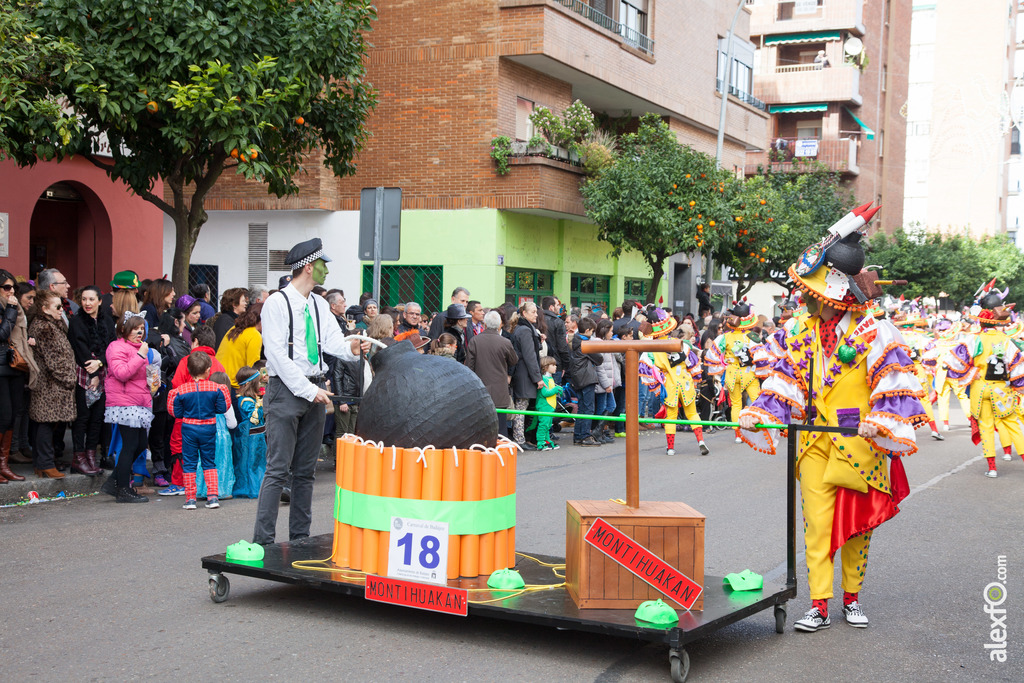 Comparsa comparsa Montihuakan desfile Badajoz 2016 6