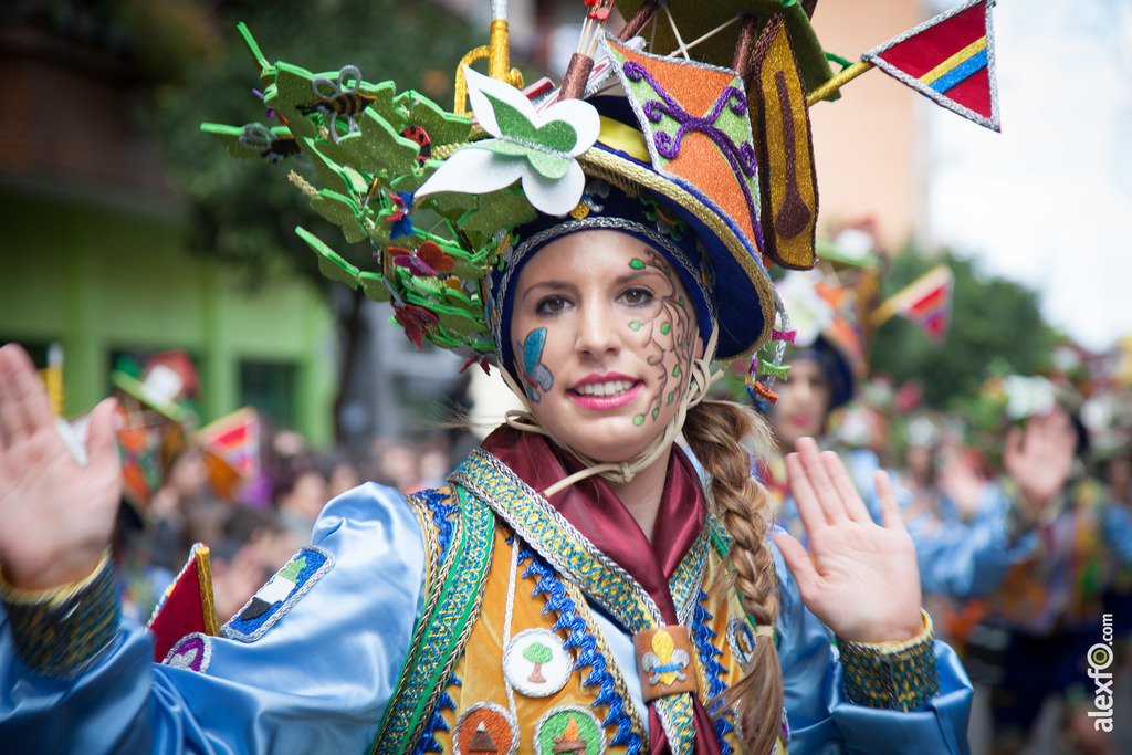 comparsa Bacumba desfile de comparsas carnaval de Badajoz 8