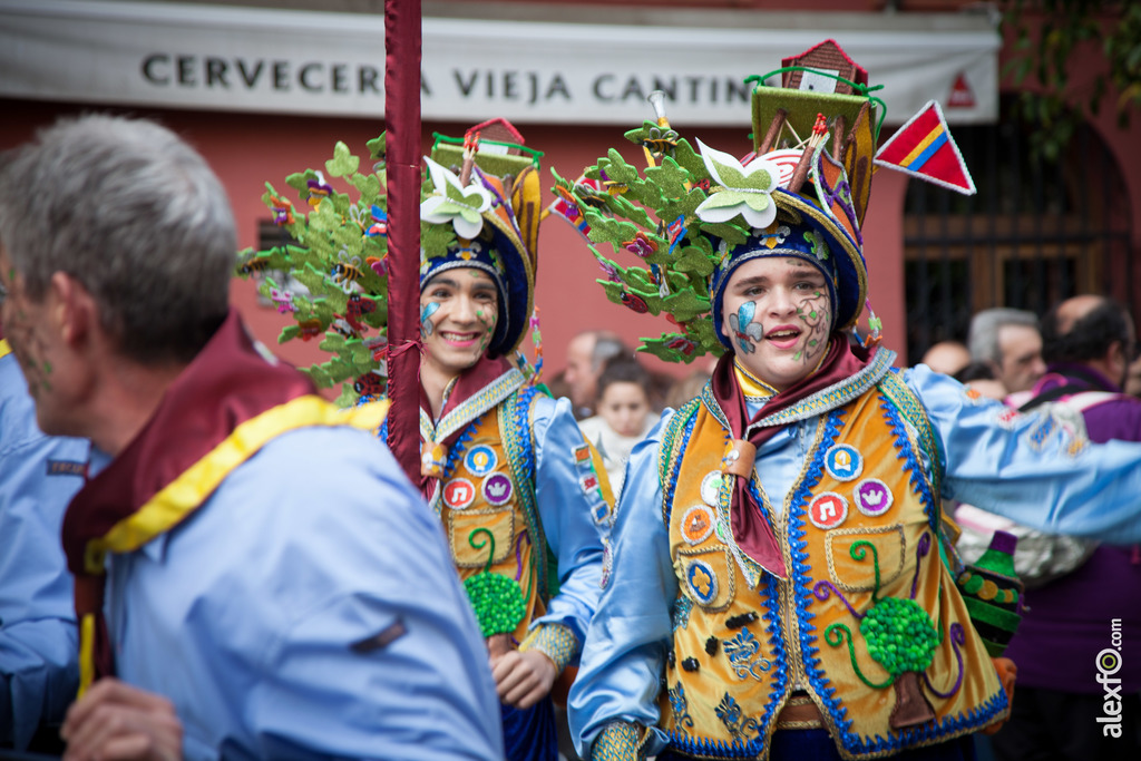 comparsa Bacumba desfile de comparsas carnaval de Badajoz 14