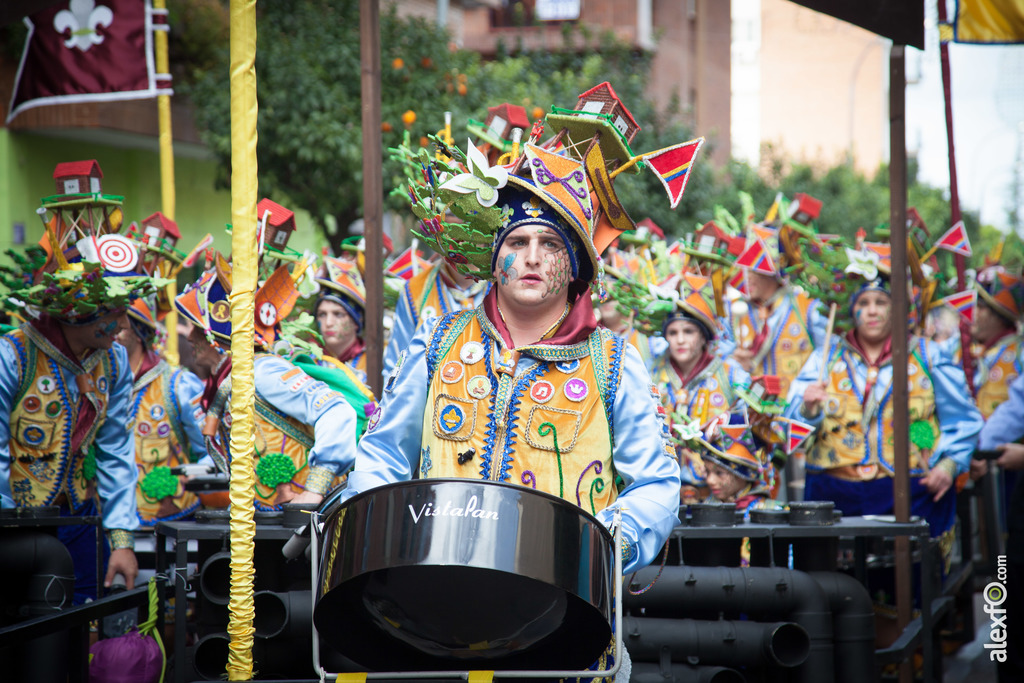 comparsa Bacumba desfile de comparsas carnaval de Badajoz 13