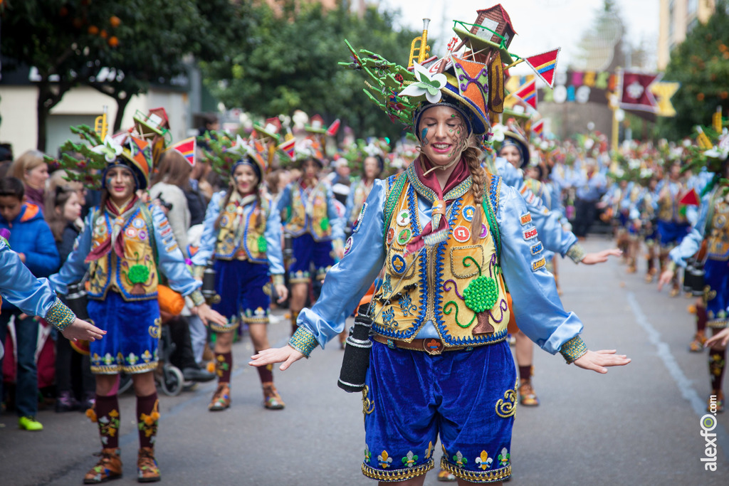 comparsa Bacumba desfile de comparsas carnaval de Badajoz 7