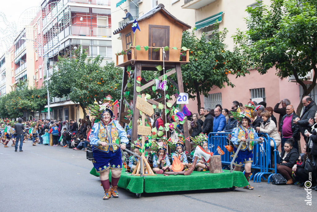 comparsa Bacumba desfile de comparsas carnaval de Badajoz 3