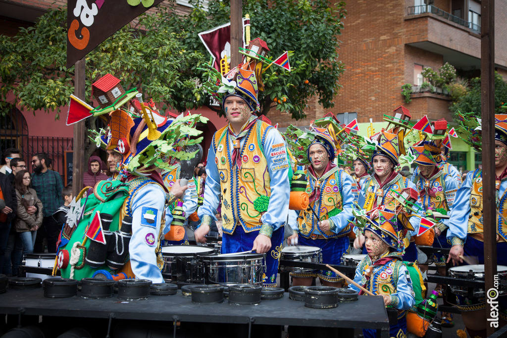 comparsa Bacumba desfile de comparsas carnaval de Badajoz 15