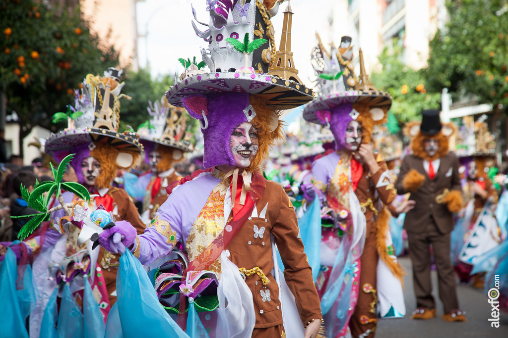 comparsa La Fussion desfile de comparsas carnaval de Badajoz 7
