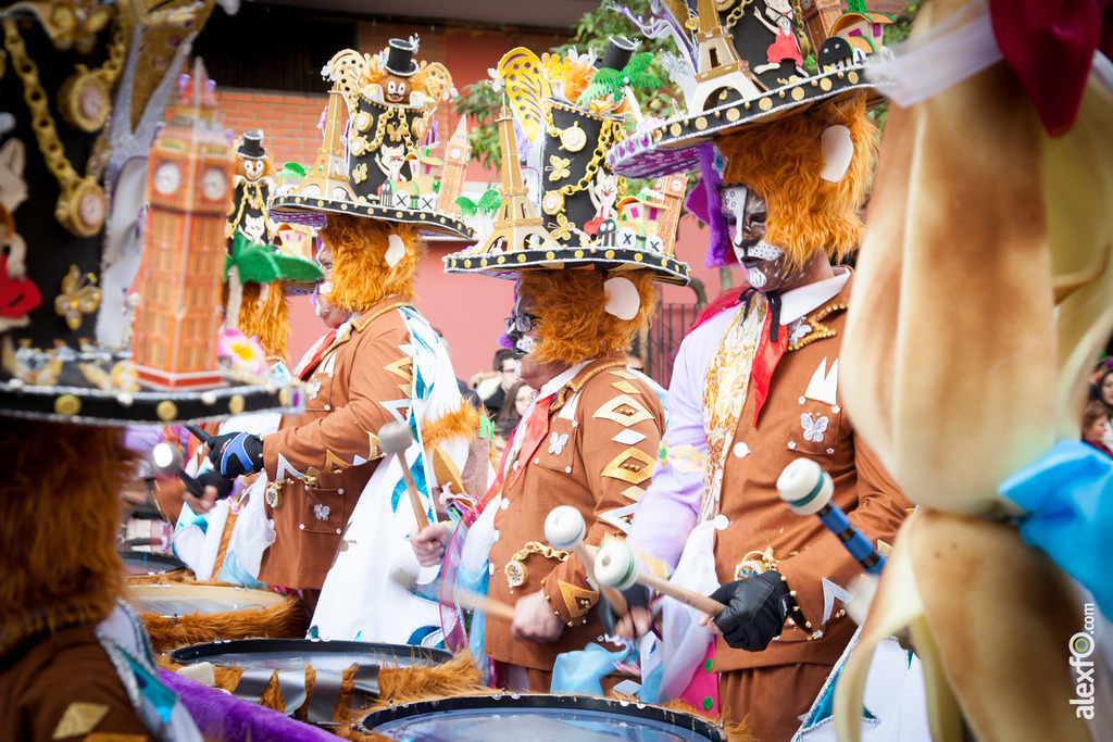 comparsa La Fussion desfile de comparsas carnaval de Badajoz 14