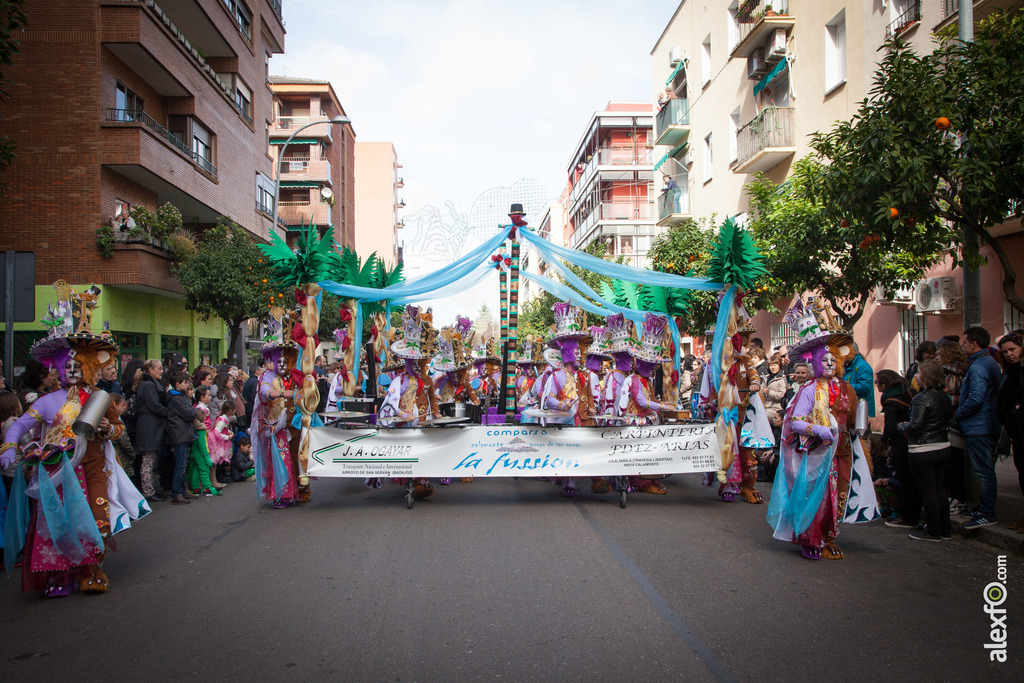 comparsa La Fussion desfile de comparsas carnaval de Badajoz 10