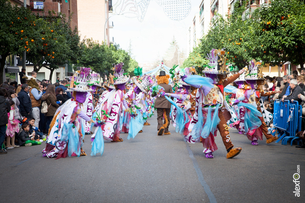comparsa La Fussion desfile de comparsas carnaval de Badajoz 5