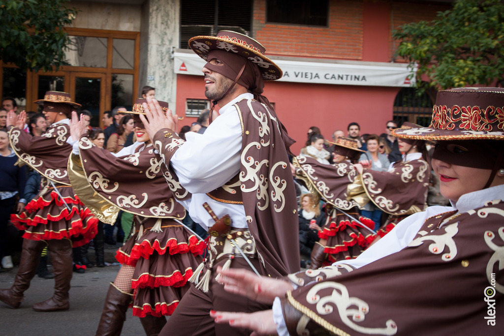 comparsa Los Pirulfos desfile de comparsas carnaval de Badajoz 7
