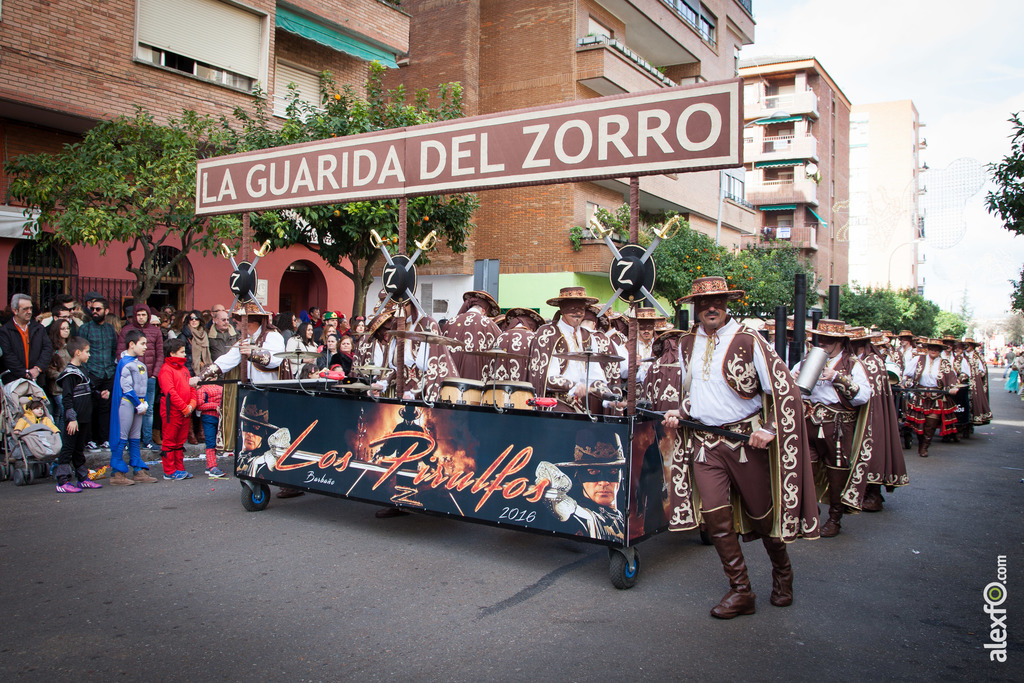 comparsa Los Pirulfos desfile de comparsas carnaval de Badajoz 9