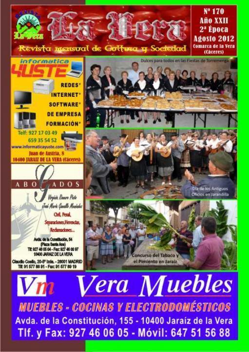 Revista La Vera nº 170 - Agosto 2012 1e2ff_eaf1
