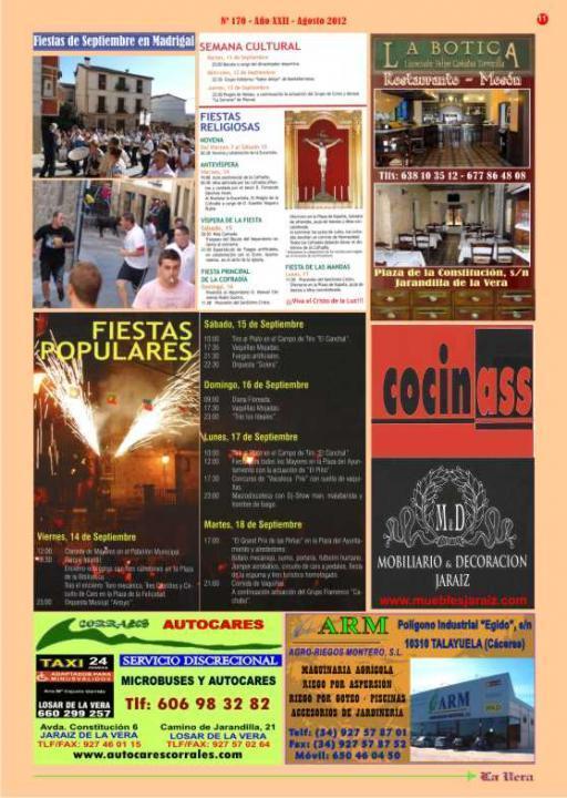 Revista La Vera nº 170 - Agosto 2012 1e30b_172f