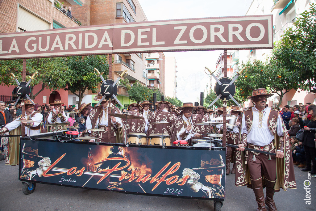 comparsa Los Pirulfos desfile de comparsas carnaval de Badajoz 10