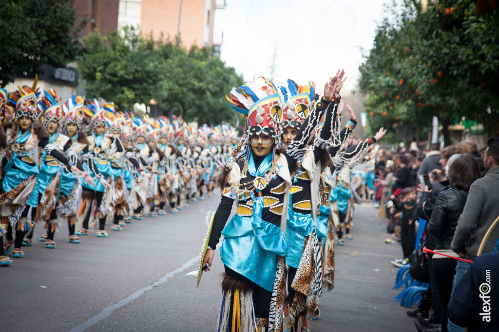 comparsa Achiweyba desfile de comparsas carnaval de Badajoz 4