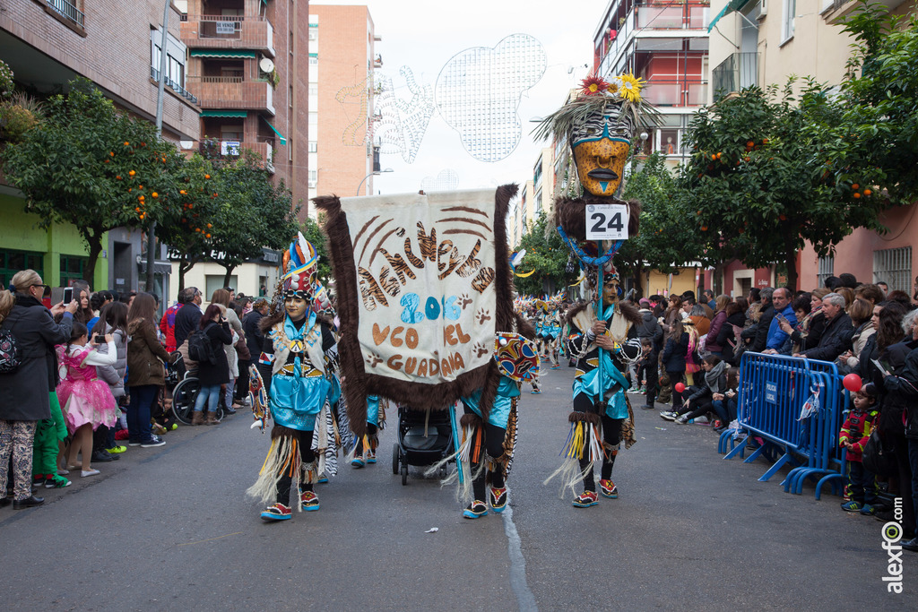 comparsa Achiweyba desfile de comparsas carnaval de Badajoz