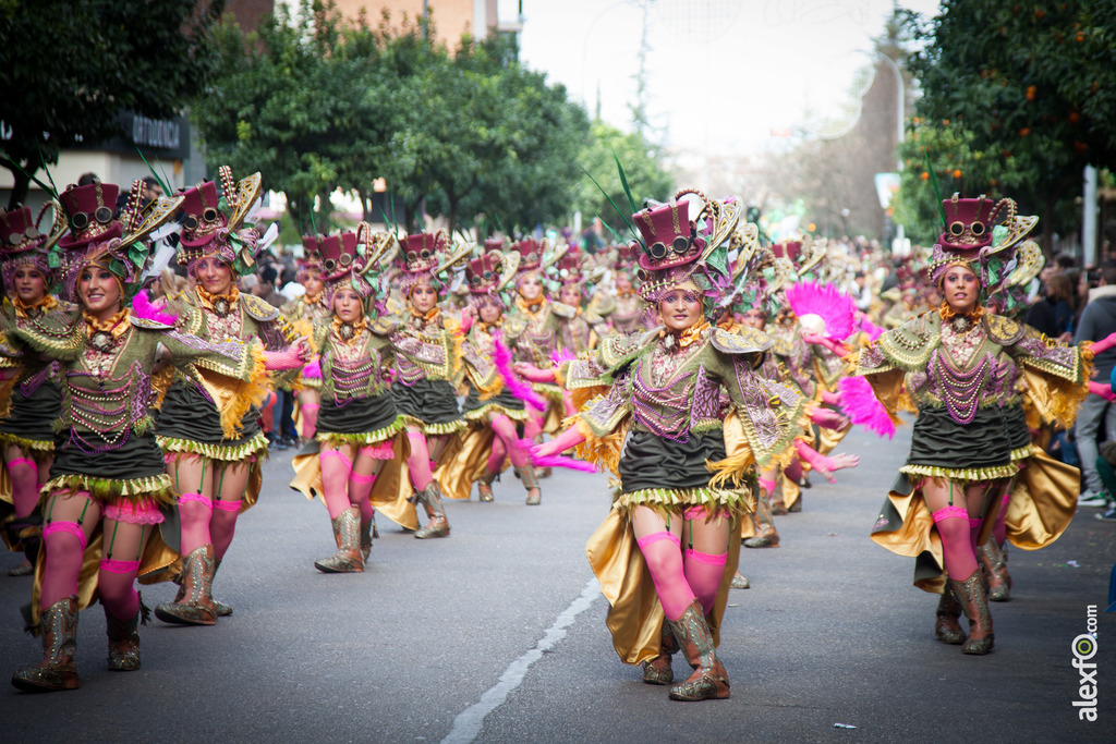 comparsa Las Monjas desfile de comparsas carnaval de Badajoz 5