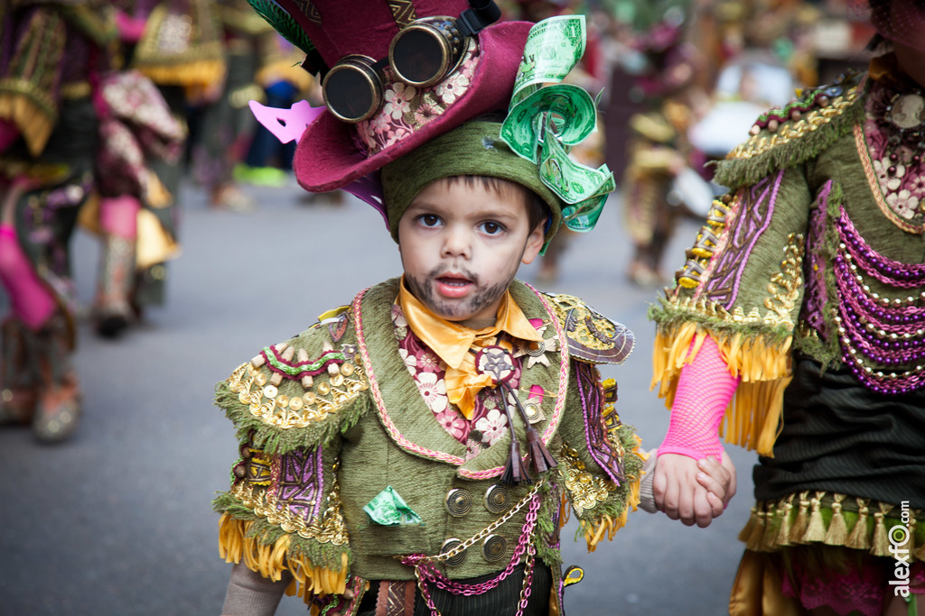 comparsa Las Monjas desfile de comparsas carnaval de Badajoz