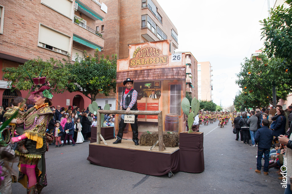 comparsa Las Monjas desfile de comparsas carnaval de Badajoz 3