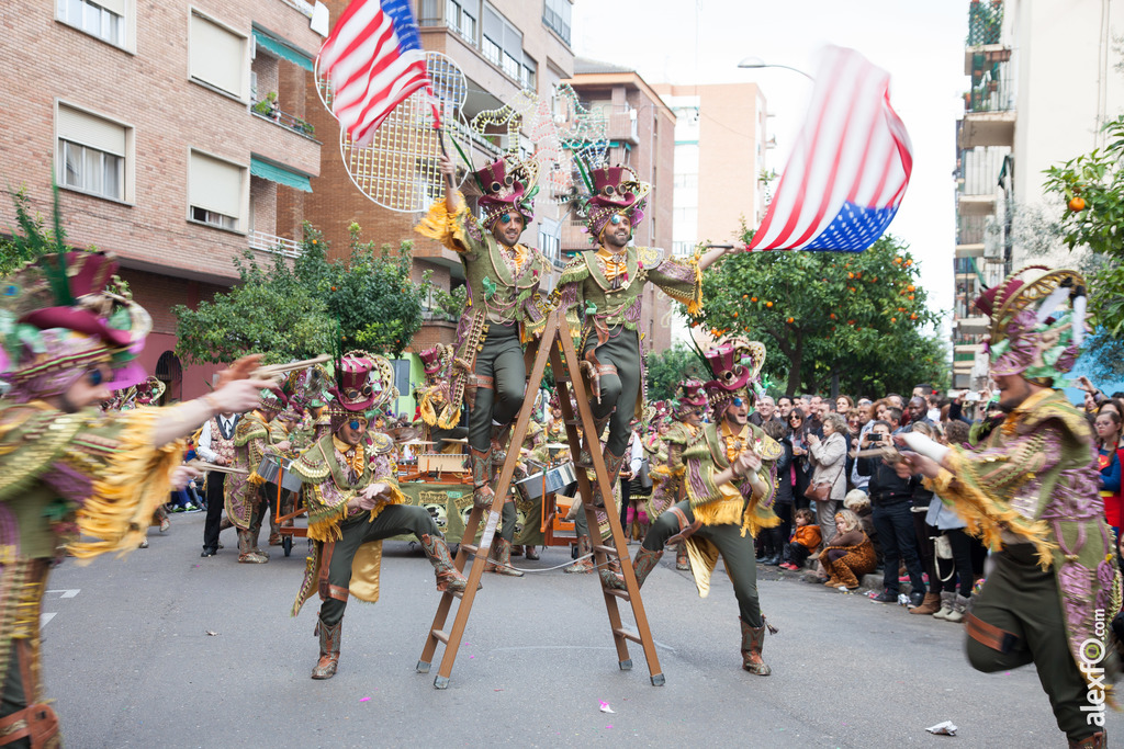 comparsa Las Monjas desfile de comparsas carnaval de Badajoz 18