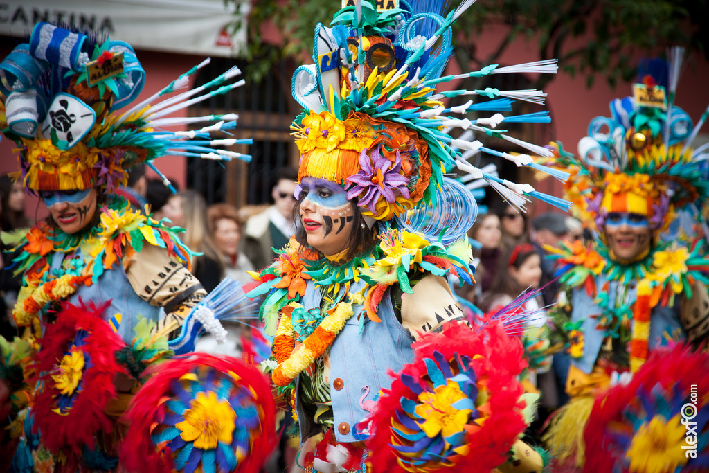 comparsa Wailuku Aloha. 25 Aniversario desfile de comparsas carnaval de Badajoz 8