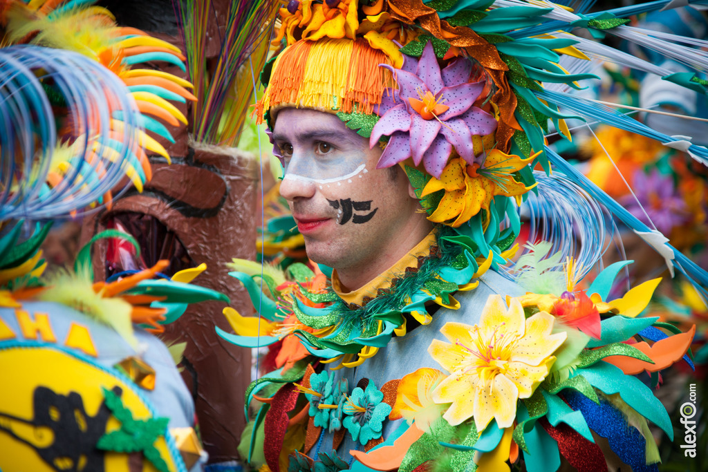 comparsa Wailuku Aloha. 25 Aniversario desfile de comparsas carnaval de Badajoz 15