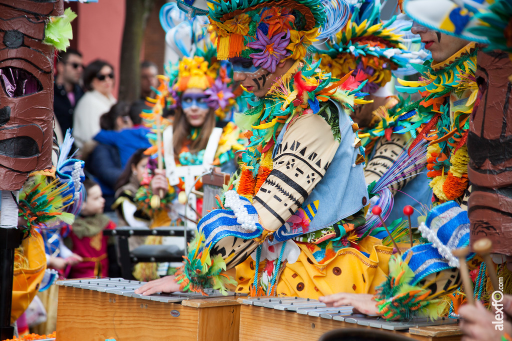 comparsa Wailuku Aloha. 25 Aniversario desfile de comparsas carnaval de Badajoz 14