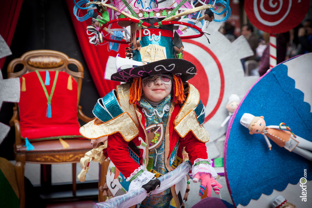 comparsa comparsa Los Riki's desfile de comparsas carnaval de Badajoz 6