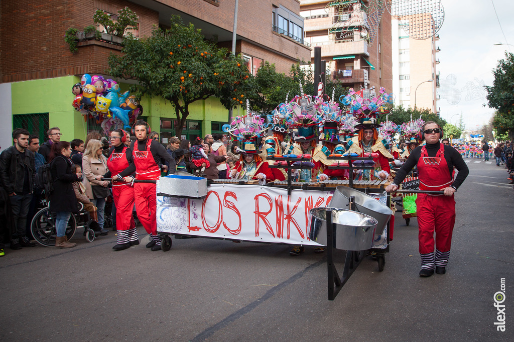 comparsa comparsa Los Riki's desfile de comparsas carnaval de Badajoz 12