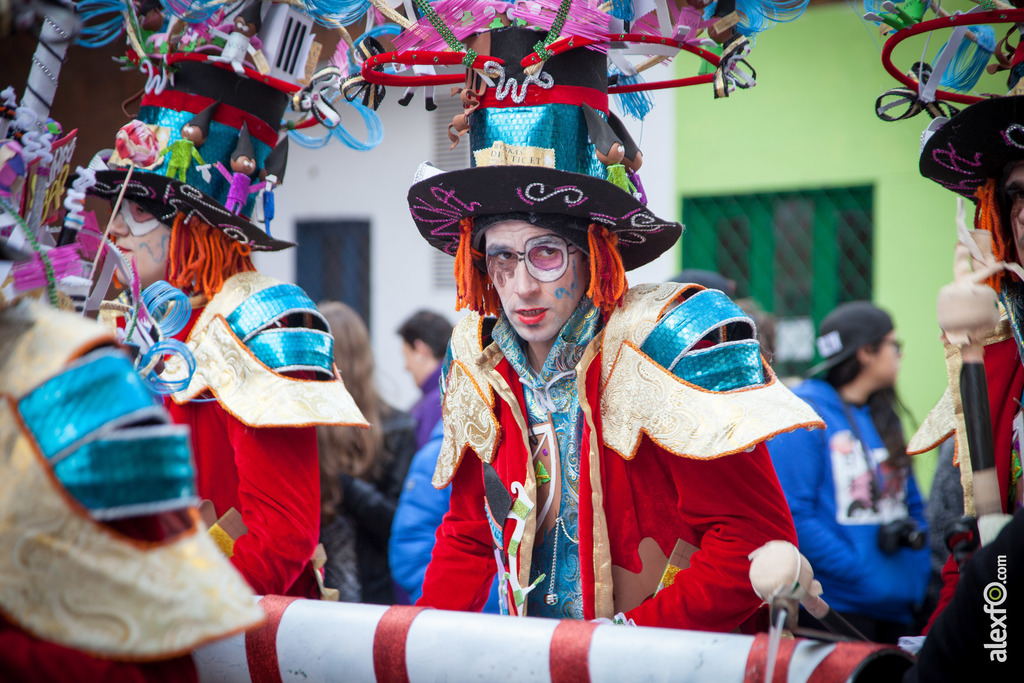comparsa comparsa Los Riki's desfile de comparsas carnaval de Badajoz 17