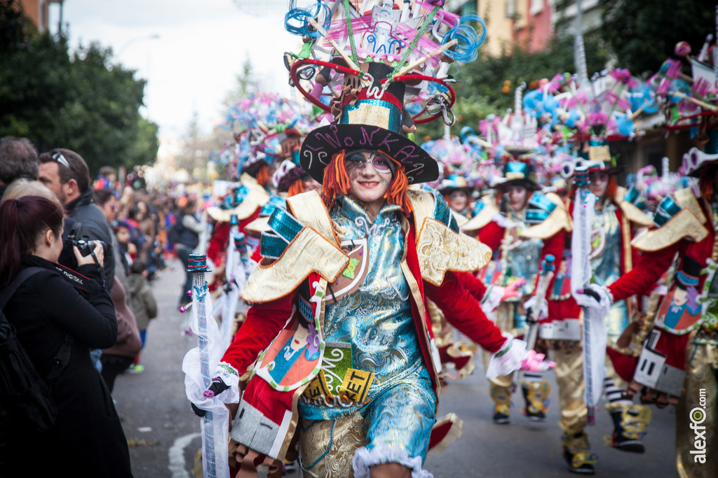 comparsa comparsa Los Riki's desfile de comparsas carnaval de Badajoz 8