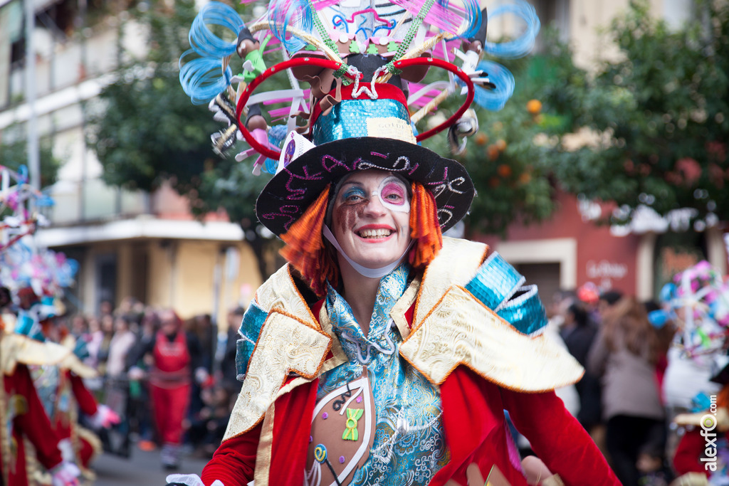 comparsa comparsa Los Riki's desfile de comparsas carnaval de Badajoz 10