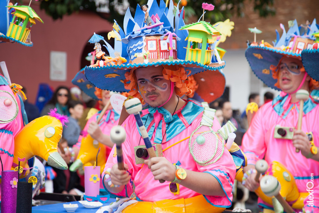 comparsa comparsa Los De siempre desfile de comparsas carnaval de Badajoz 14