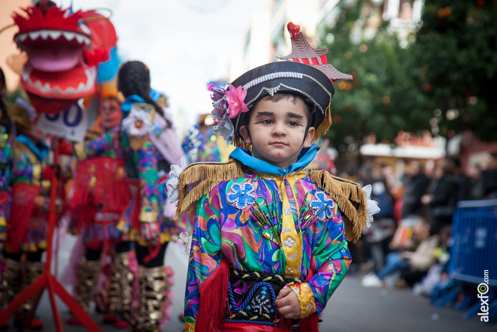 comparsa comparsa Los Soletes de Mulan vamos y como Chinos Trabajamos desfile de comparsas carnaval de Badajoz 2