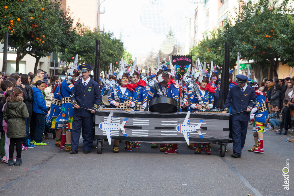 comparsa comparsa Balumba Airlines desfile de comparsas carnaval de Badajoz 6