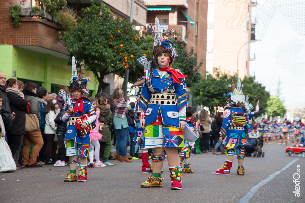 comparsa comparsa Balumba Airlines desfile de comparsas carnaval de Badajoz 2