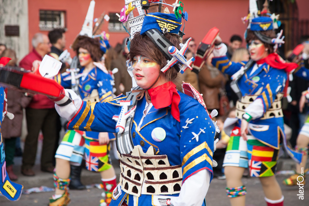 comparsa comparsa Balumba Airlines desfile de comparsas carnaval de Badajoz 4