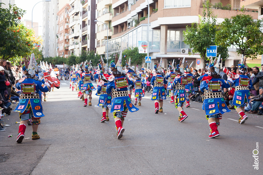 comparsa comparsa Balumba Airlines desfile de comparsas carnaval de Badajoz 8