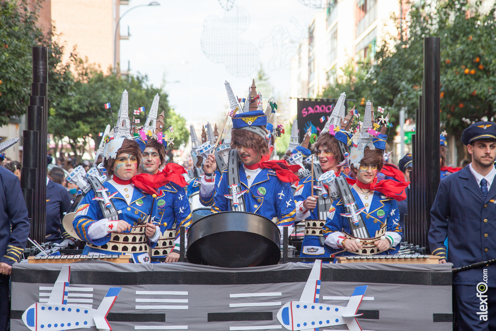 comparsa comparsa Balumba Airlines desfile de comparsas carnaval de Badajoz 7