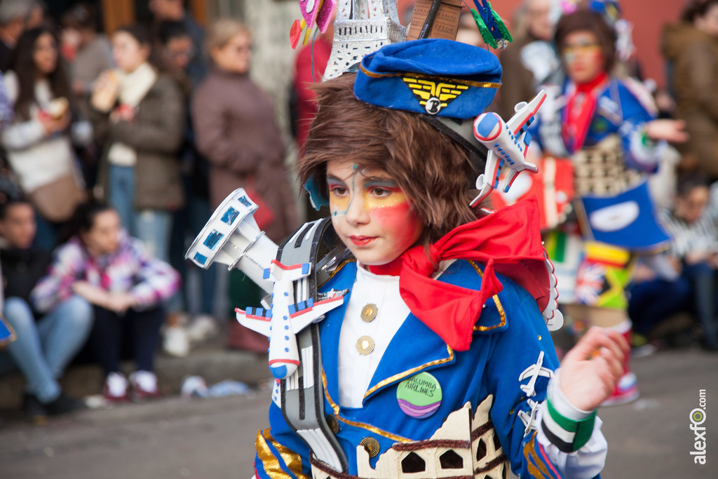 comparsa comparsa Balumba Airlines desfile de comparsas carnaval de Badajoz 5
