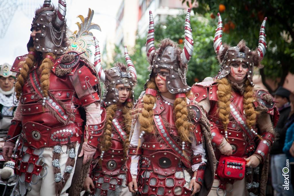 comparsa Caribe, The Vikings Legends desfile de comparsas carnaval de Badajoz 2