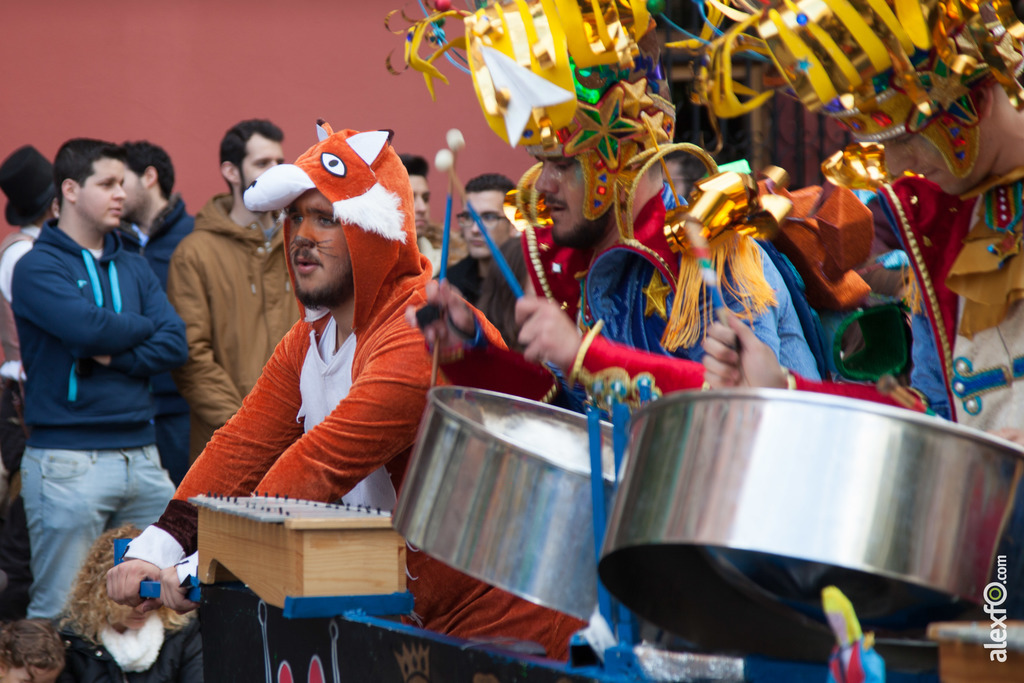 comparsa La Bullanguera desfile de comparsas carnaval de Badajoz 10