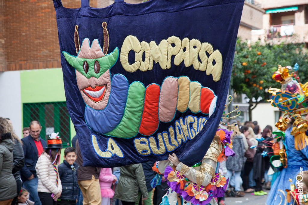 comparsa La Bullanguera desfile de comparsas carnaval de Badajoz