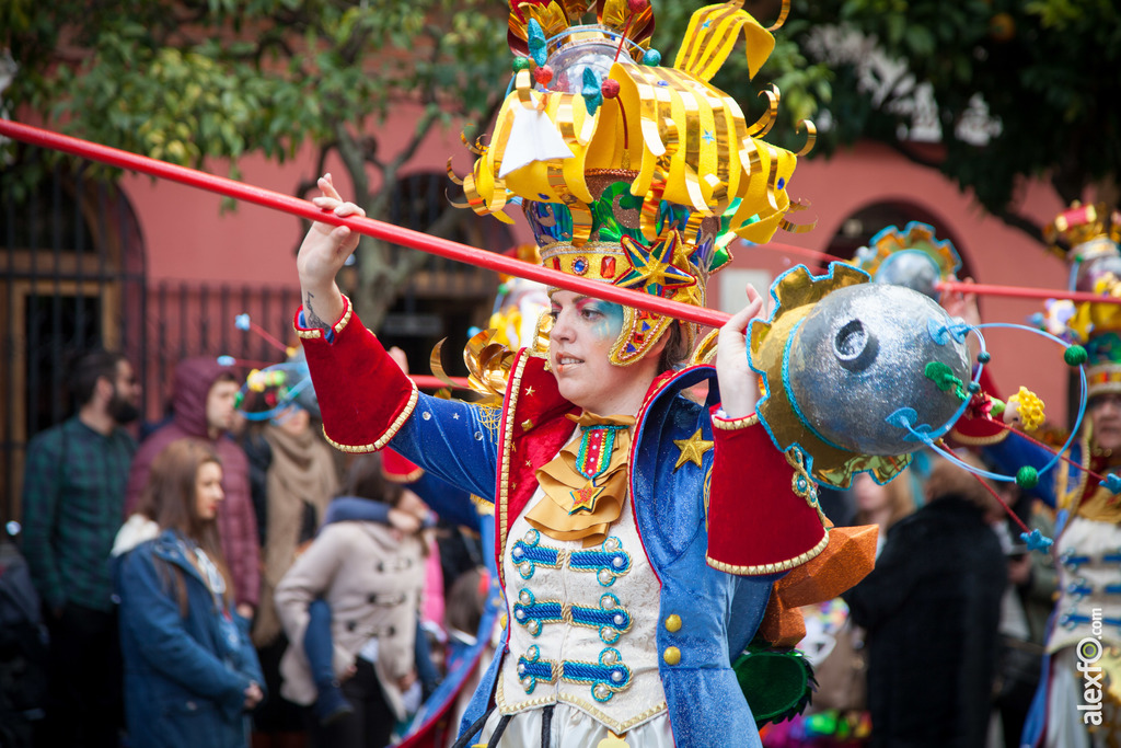 comparsa La Bullanguera desfile de comparsas carnaval de Badajoz 6