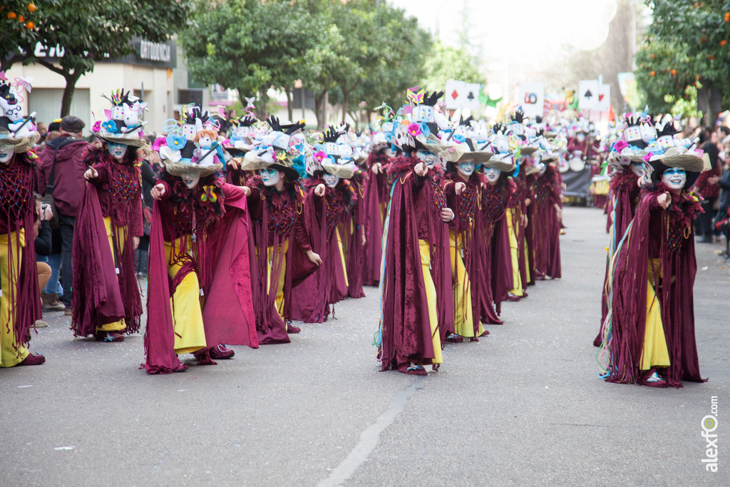 comparsa Dekebais desfile de comparsas carnaval de Badajoz