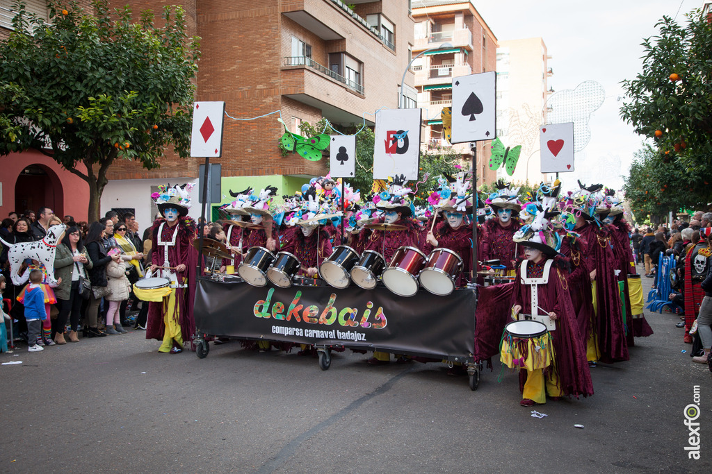 comparsa Dekebais desfile de comparsas carnaval de Badajoz 12