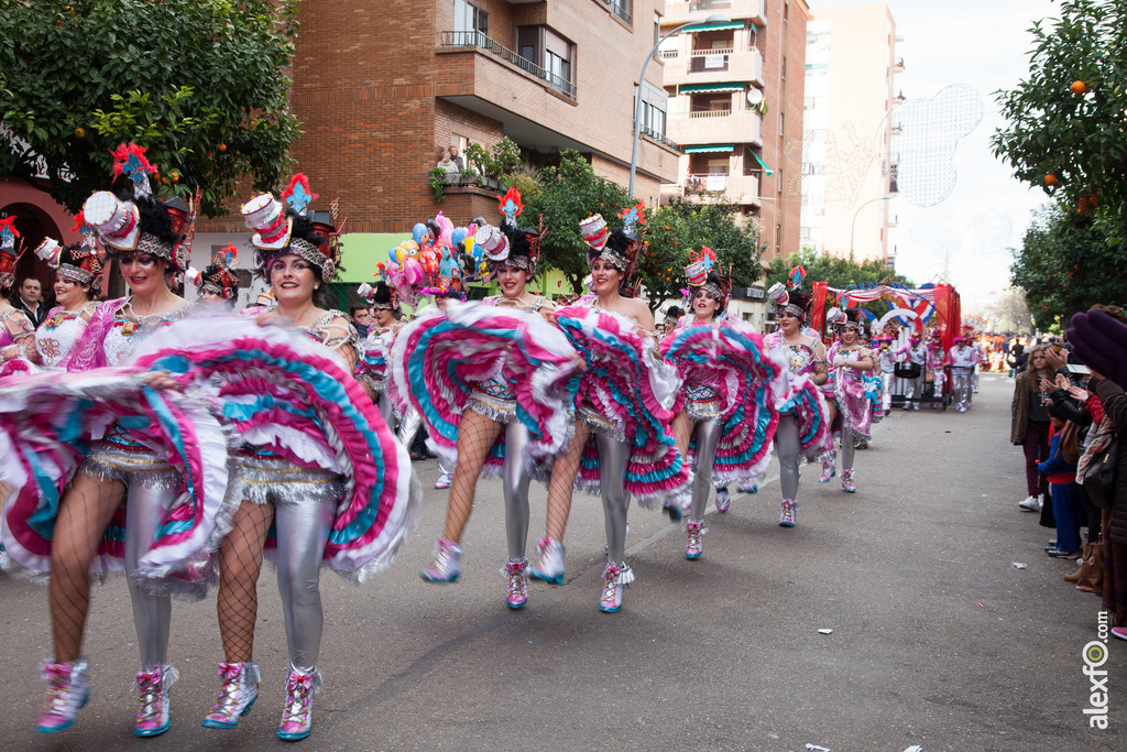 comparsa Los Colegas desfile de comparsas carnaval de Badajoz 5