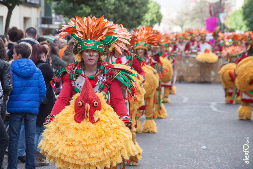 comparsa Yakaré desfile de comparsas carnaval de Badajoz 5