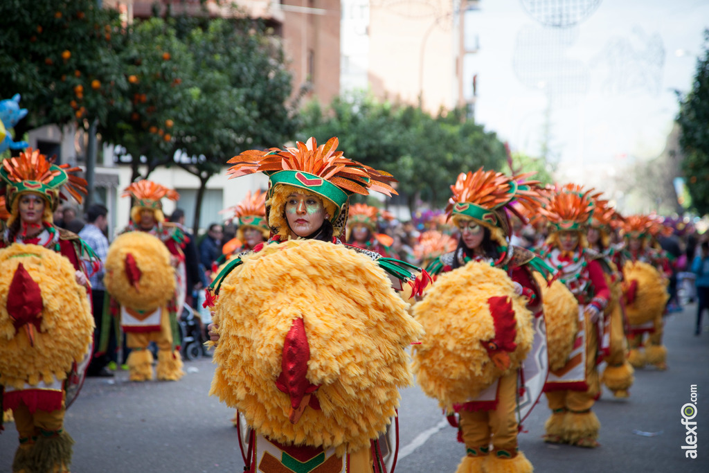 comparsa Yakaré desfile de comparsas carnaval de Badajoz 6