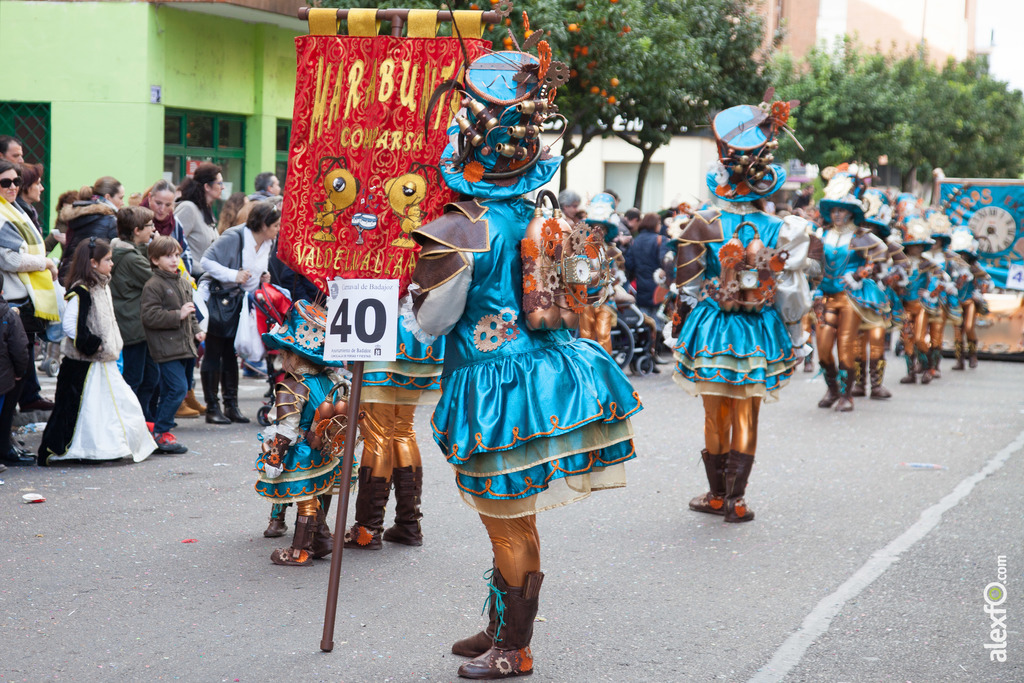 comparsa Marabunta desfile de comparsas carnaval de Badajoz